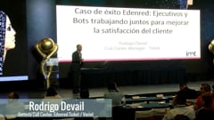 Caso de éxito Edenred: “Ejecutivos y Bots” trabajando juntos para mejorar la satisfacción del cliente.