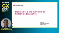 Bienvenidos a una nueva era de Partners de ServiceNow